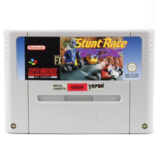 Stunt Race (SNES - Yapon Rental Cassette)