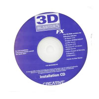 Creative 3D Blaster 5 FX Installation CD (PC, Løs CD)