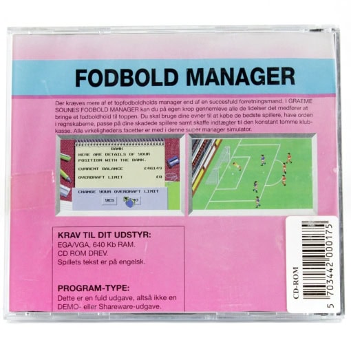 Graeme Souness Soccer Manager - Fodbold Manager (PC, Jewelcase) - Image 2