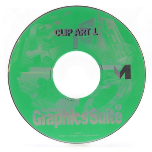 Micrografx Graphics Suite 2 - Clip Art 1 (PC, Løs CD)