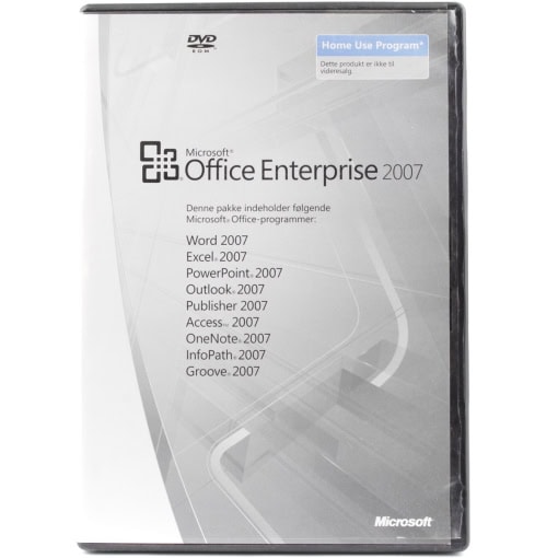 Microsoft Office Enterprise 2007 (PC, Software, Dansk)