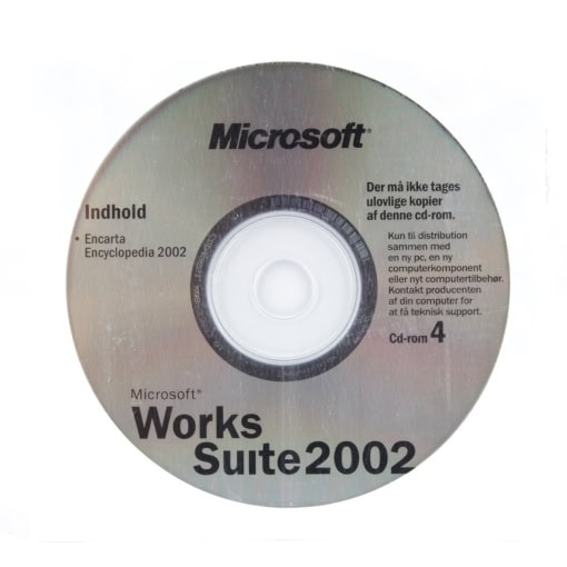 Microsoft Works Suite 2002 (PC, Dansk, Løs CD'er) - Image 4