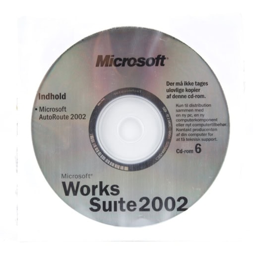 Microsoft Works Suite 2002 (PC, Dansk, Løs CD'er) - Image 6