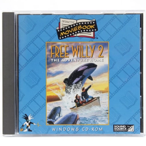 Free Willy 2: The Adventure Home Interactive Moviebook (PC, Jewelcase)