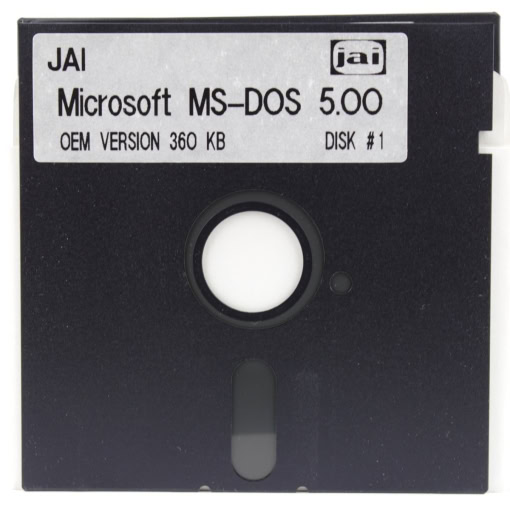 MS-DOS 5.0 (PC, Software, 5.25" Floppy Disk)