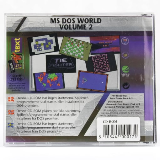 MS-DOS World - Volume 2 (PC, Jewelcase, Euro Power Pack) - Image 2