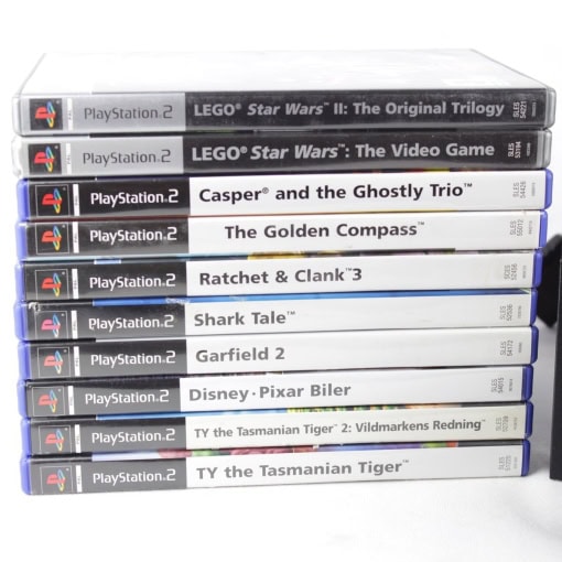 Playstation 2 Slimline konsol - Familie pakke - Billede 2