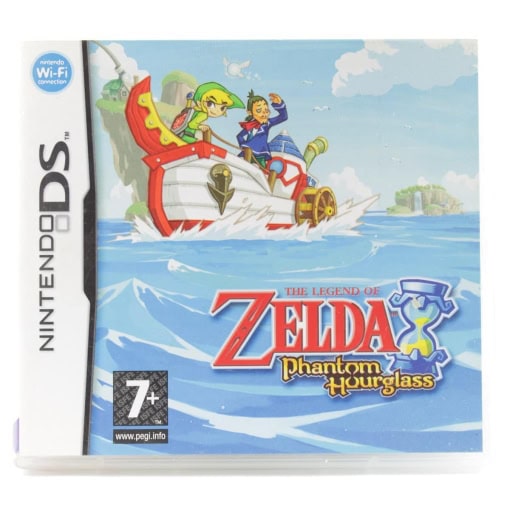 The Legend of Zelda: Phantom Hourglass (Nintendo DS) u. manual