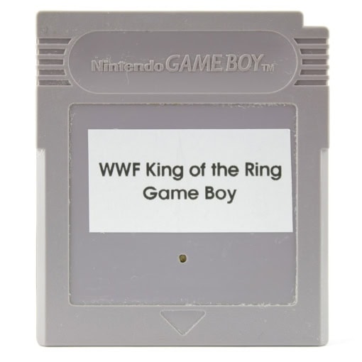 WWF King of the Ring (Game Boy) uden label