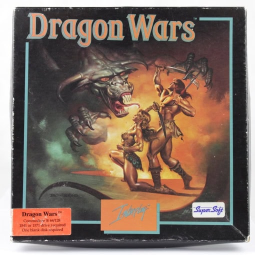 Dragon Wars (C64, Disk)