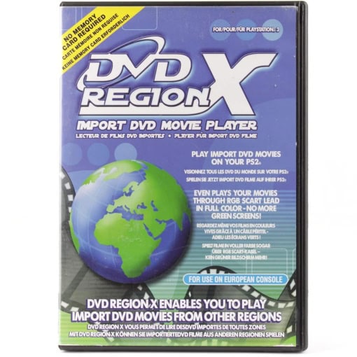 DVD Region X (PS2)