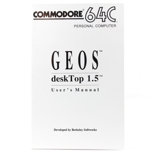 GEOS Desktop 1.5 User's Manual