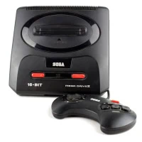 SEGA Mega Drive II konsol m. 1 Gamepad