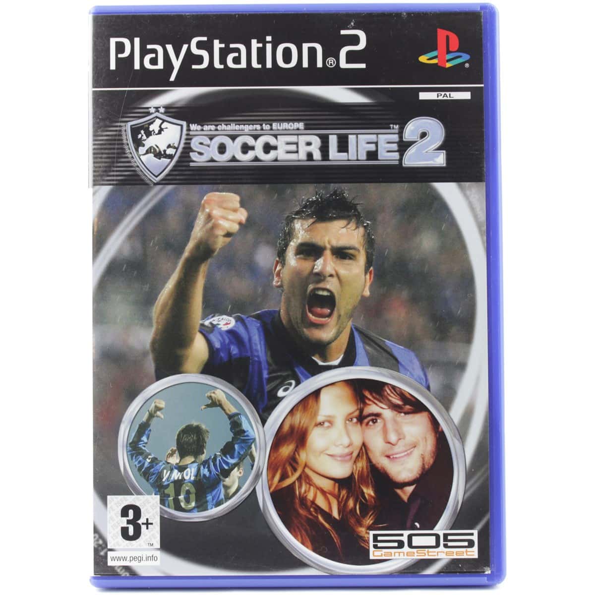 SOCCER LIFE 2 FOOTBALL SONY PS2 PLAYSTATION 2 PAL - ORIGINAL