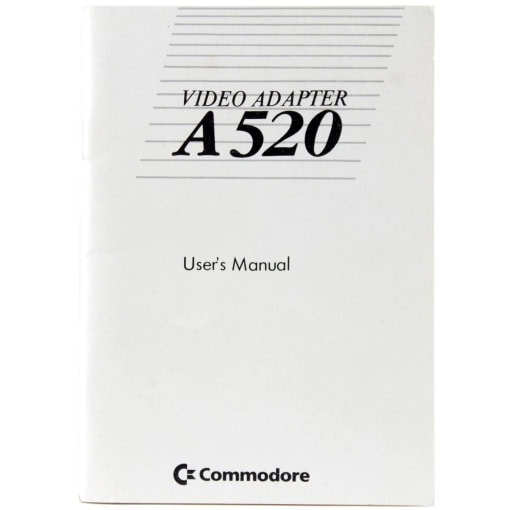 A520 Video Adapter User's Manual