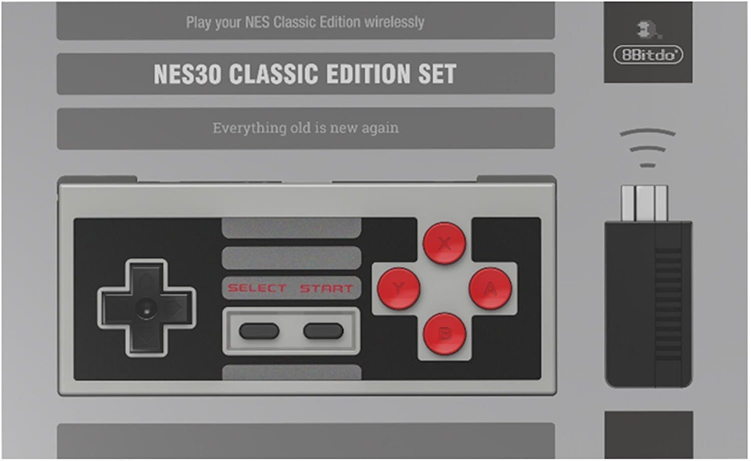 8Bitdo N30 Classic Edition Set - WTS Retro - Køb her