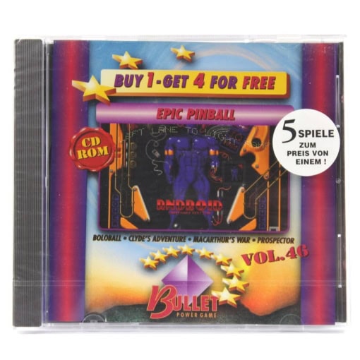 Bullet vol. 46 - Epic Pinball (PC, Jewelcase)