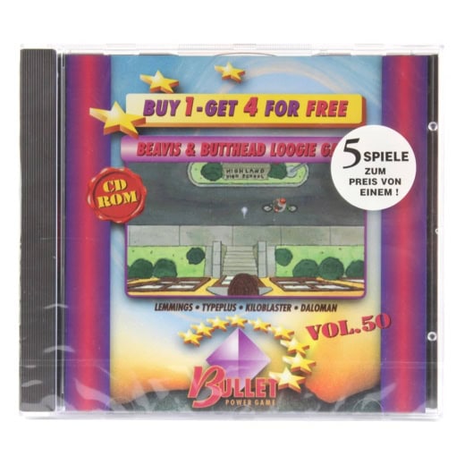 Bullet vol. 50 - Beavis and Butt-Head Hock-A-Loogie (PC, Jewelcase)