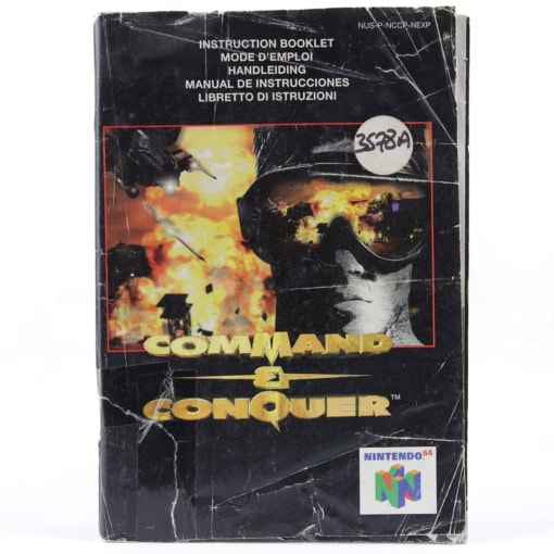 Command & Conquer (N64 manual, NEXP, slidt)
