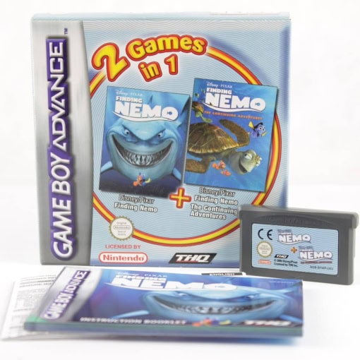 2 Games in 1 Double Pack - Finding Nemo (Game Boy Advance - Boxed) - Image 3
