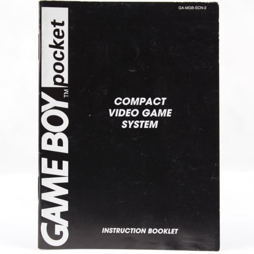 Game Boy Pocket Instruction Booklet (SCN)