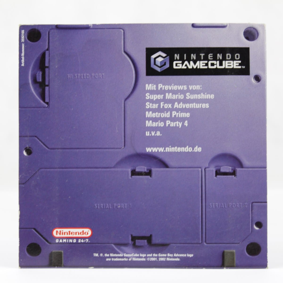 Nintendo GameCube Preview DVD WTS Retro Køb her