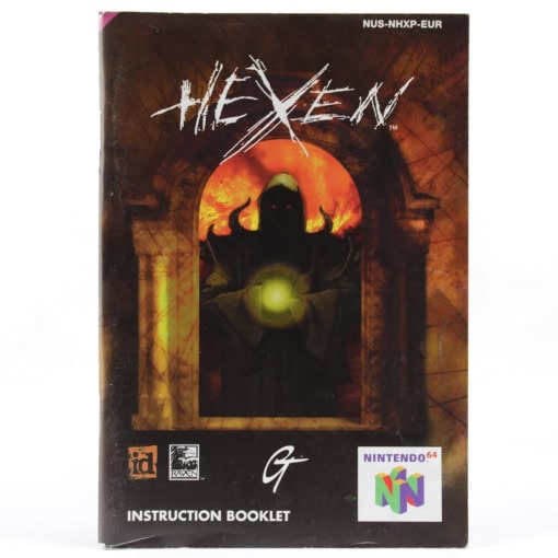 Hexen (N64 manual, EUR)