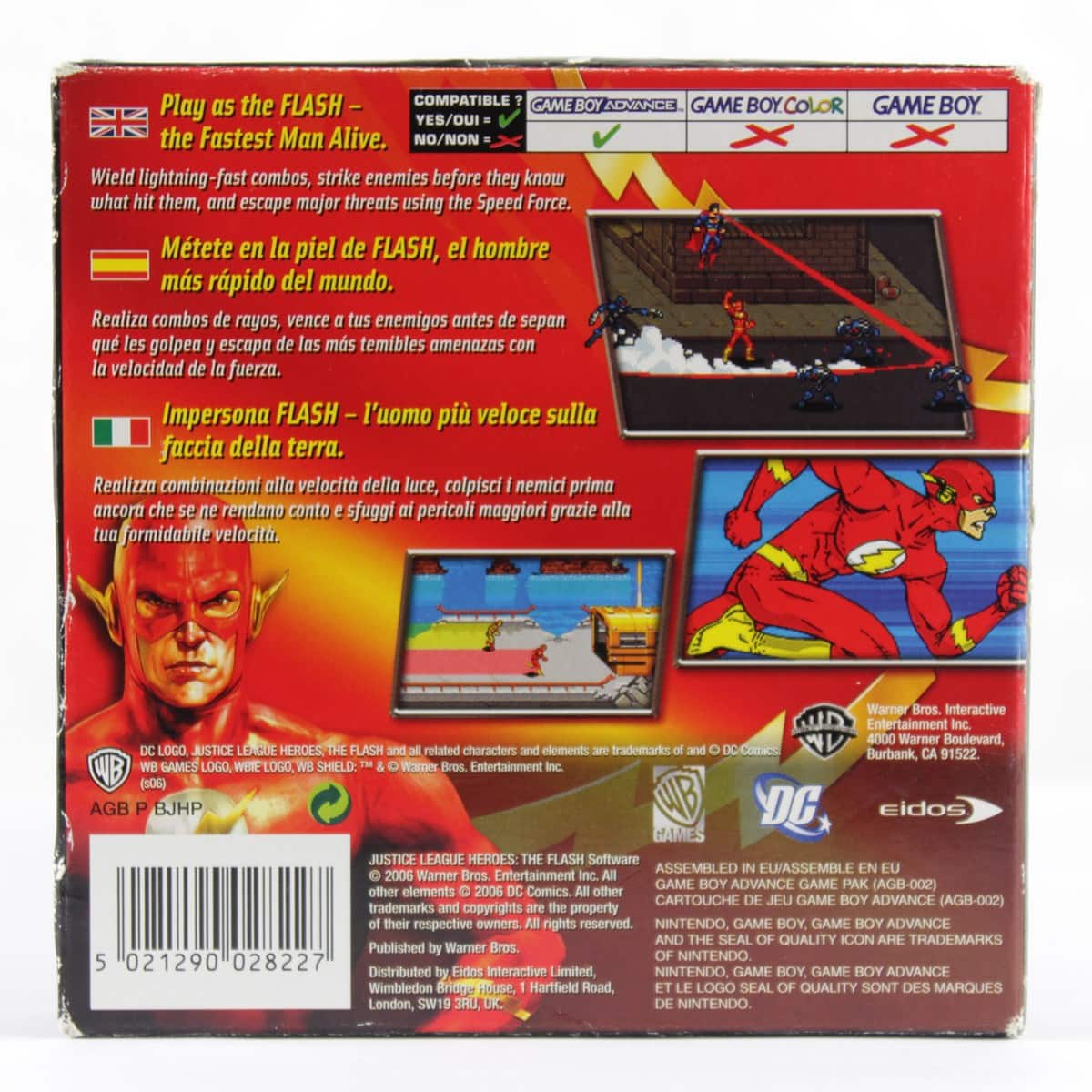Nintendo | Video Games & Consoles | New Gba Wata 85 A Justice League Heroes The Flash Nintendo Game Boy Advance 690b6bd1071d3357e844ec6b