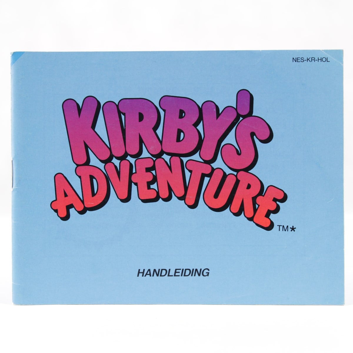 Kirby's Adventure (NES manual, HOL) WTS Retro Køb her