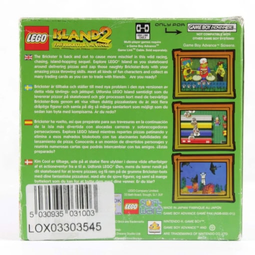 LEGO Island 2: The Brickster's Revenge (Game Boy Advance) - Image 2