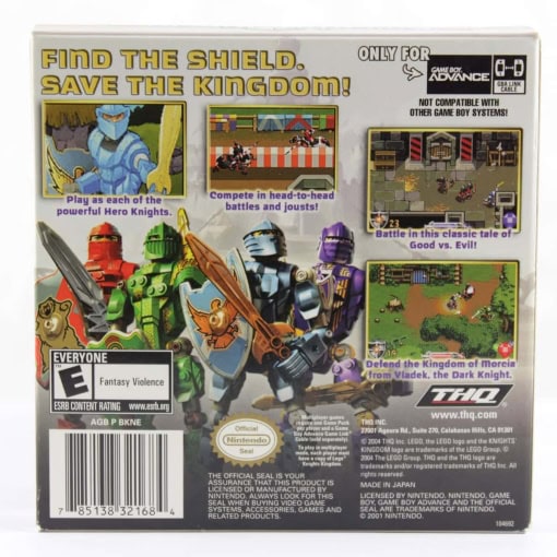 LEGO Knights Kingdom (Game Boy Advance - Boxed) - Image 2