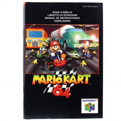 Mario Kart 64 (N64 manual, NEU)