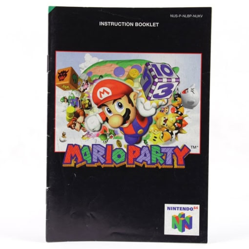 Mario Party (N64 manual, UKV)