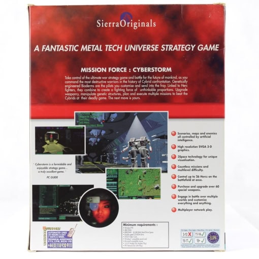 MissionForce: CyberStorm (PC Big Box - Sierra Originals) - Image 2