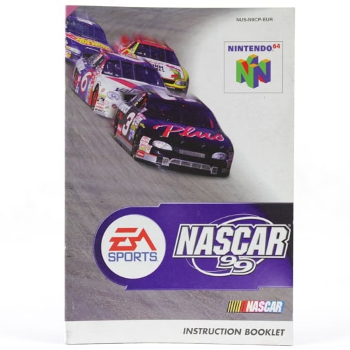 NASCAR 99 (N64 manual, EUR)