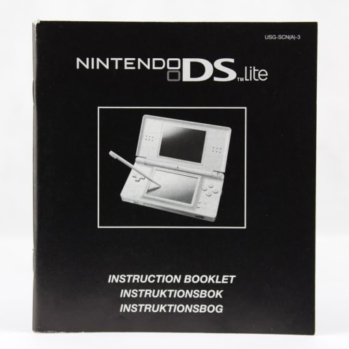 Nintendo DS Lite Instruction Booklet (SCN)