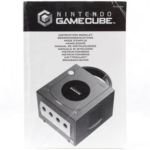 Nintendo GameCube Instruction Booklet (EUR)