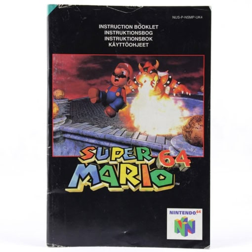 Super Mario 64 (N64 manual, UK) - Image 2