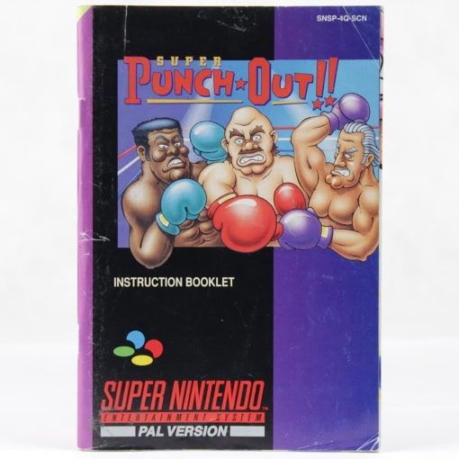 Super Punch-Out!! (SNES manual, SCN)