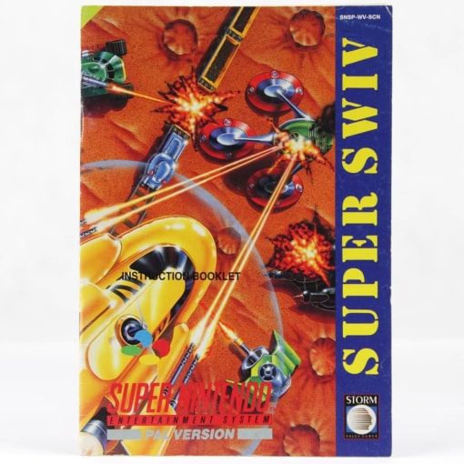Super Swiv (SNES manual, SCN)