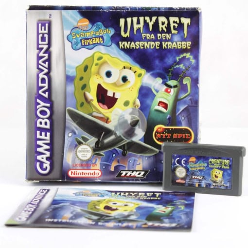 SvampeBob Firkant: Uhyret fra den knasende krabbe (Game Boy Advance - Boxed) - Image 3