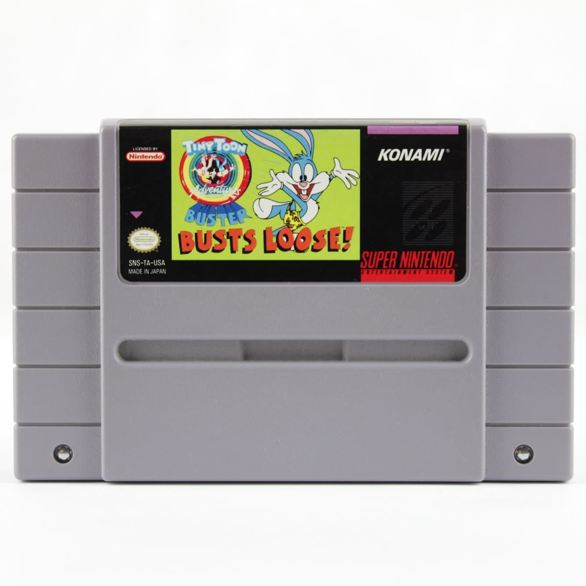 Tiny Toon Adventures Buster Busts Loose! (SNES, USA) WTS Retro