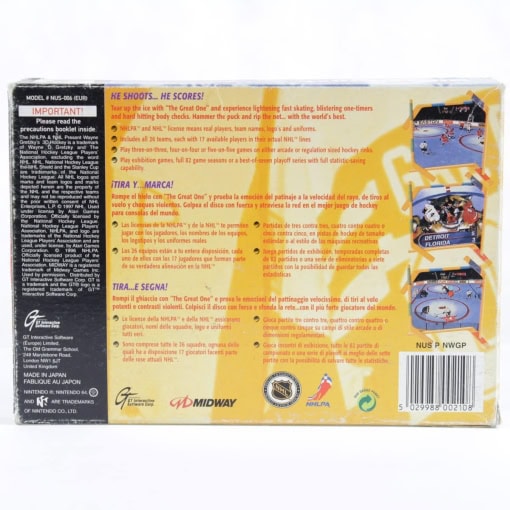 Wayne Gretzky’s 3D Hockey (Nintendo 64 - Boxed) - Image 2
