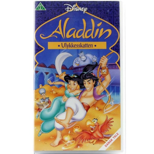 Aladdin: Ulykkesskatten - Disney (VHS - Dansk tale)