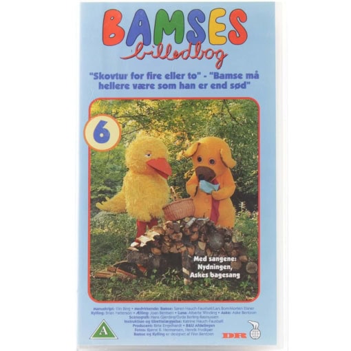 Bamses Billedbog 6 (VHS)