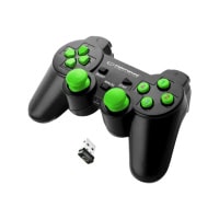 Esperanza GLADIATOR Gamepad GX600 - Sort/Grøn (PS3 / PC)