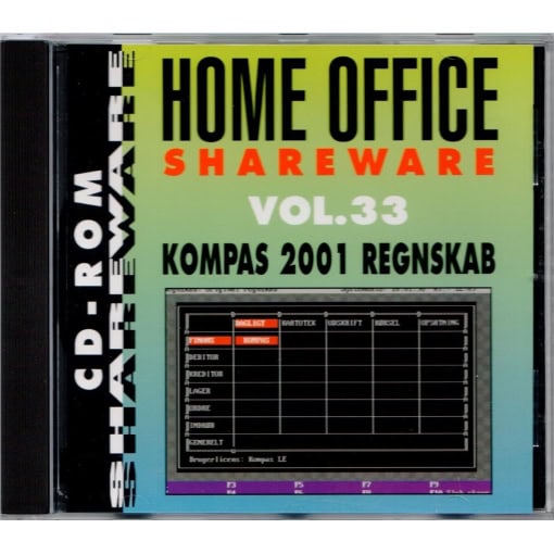 Home Office Vol. 33 - Kompass 2001 Regnskab (PC Jewelcase)