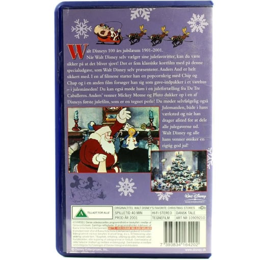 Julefavoritter - Walt Disney (VHS - Dansk tale) - Image 2
