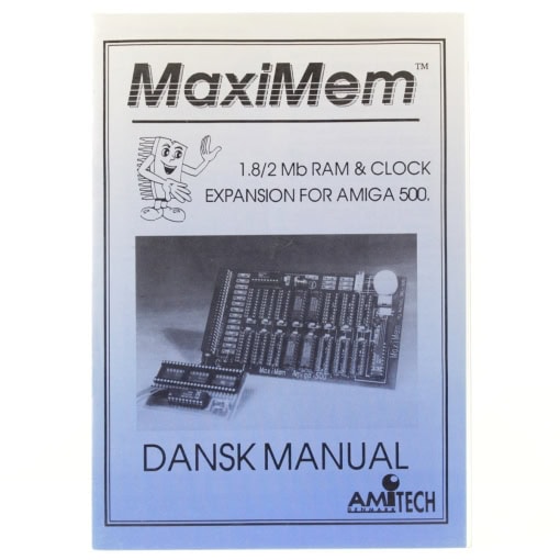 MaxiMem - Dansk Manual
