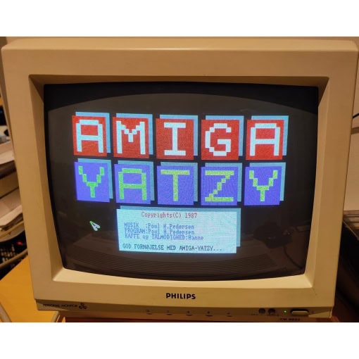 TRE-SPIL: Amiga Yatzy, Super-Yatzy, Calcudice (Amiga - Løs Diskette) - Image 2